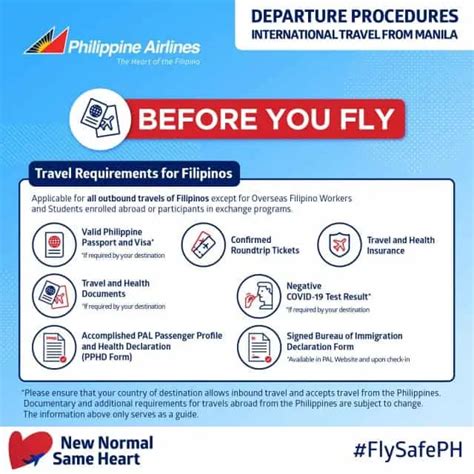 pal travel basics|NEW INTERNATIONAL DEPARTURE PROCESS & TRAVEL REQUIREMEN.